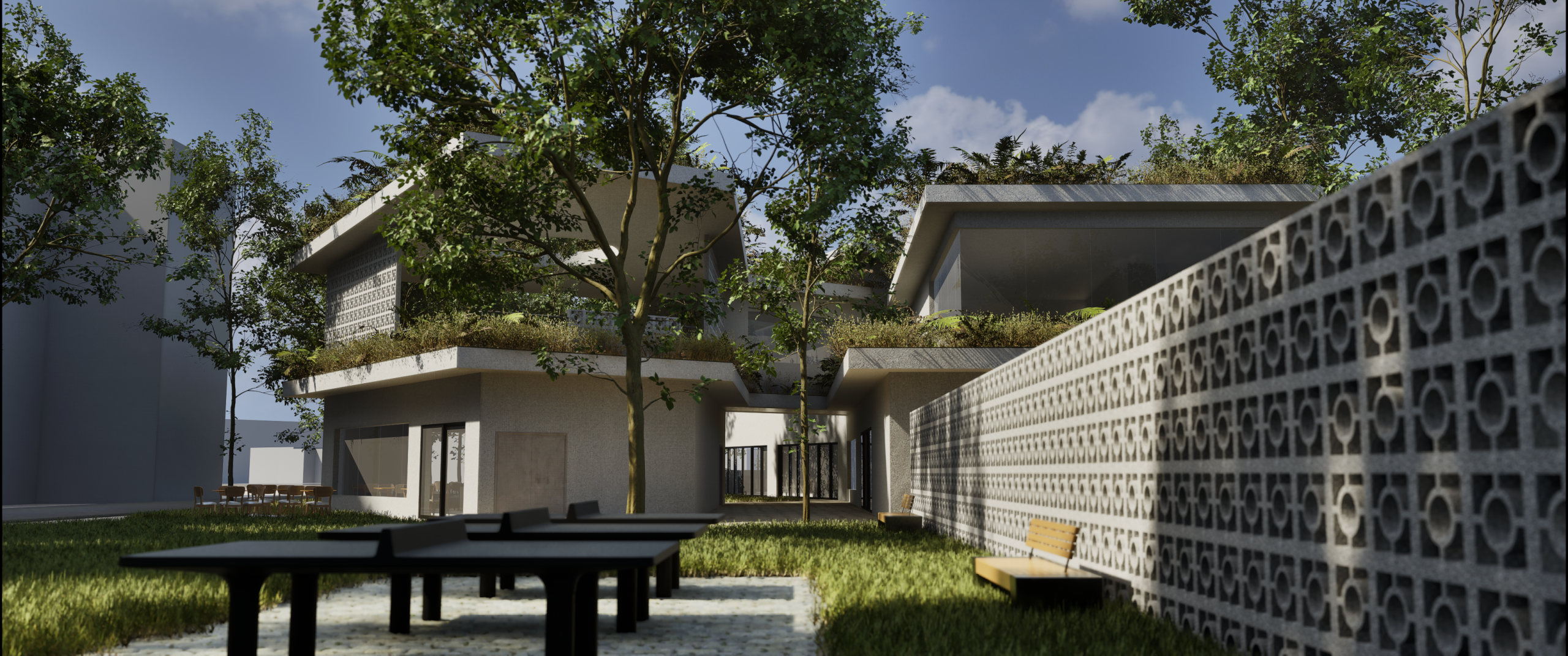 Architectural visualisation render